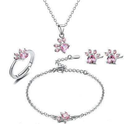Arbour -4-piece jewelry set | Silver and Gold