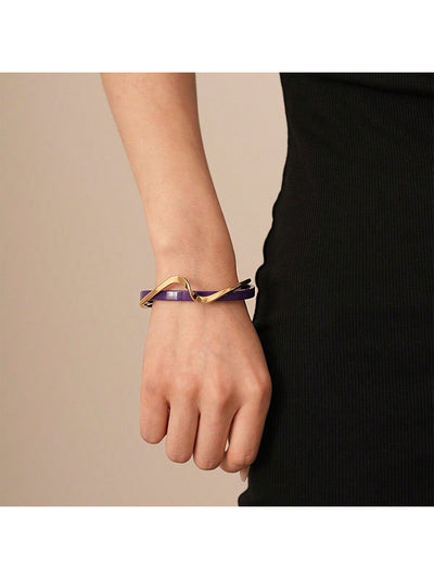 Andkiss Gilded Silhouette Cuff