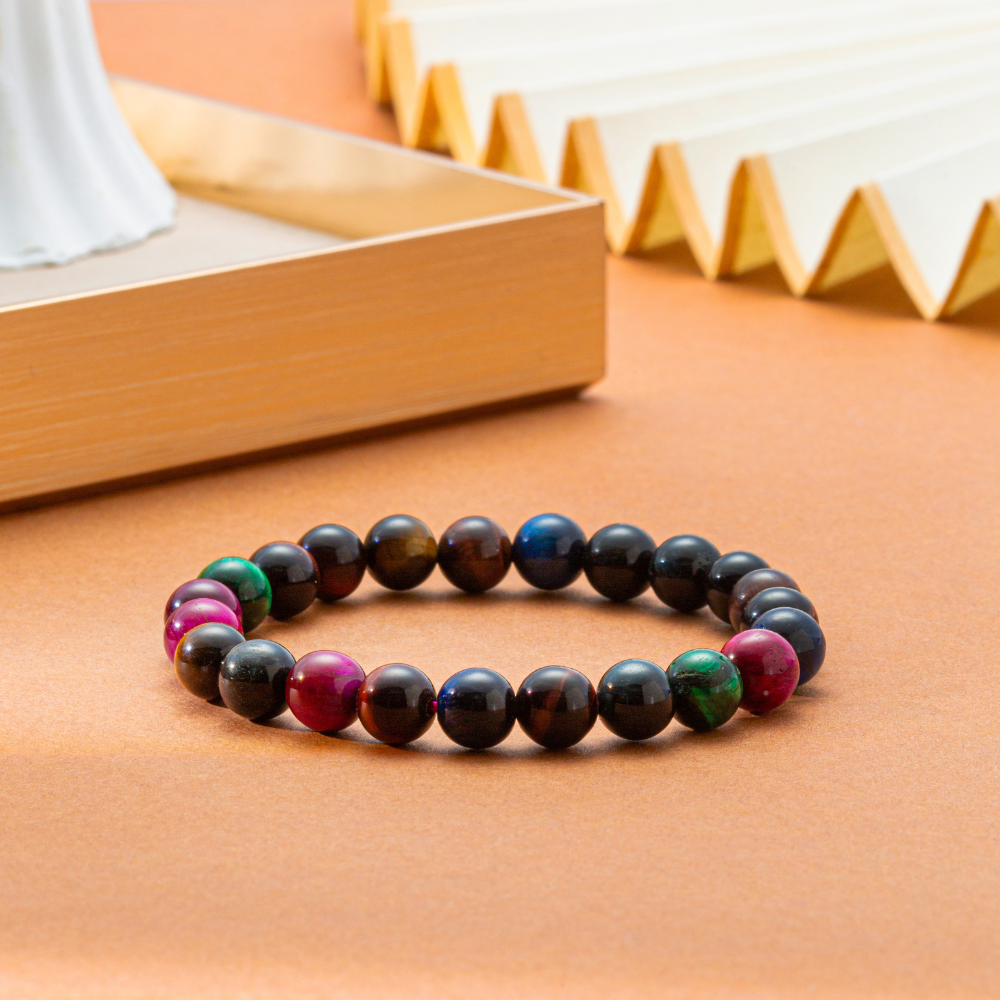 TIGER'S EYE BRACELET (ADJUSTABLE)