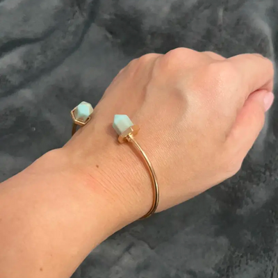 HEXAGONAL BOHO BRACELET (ADJUSTABLE)