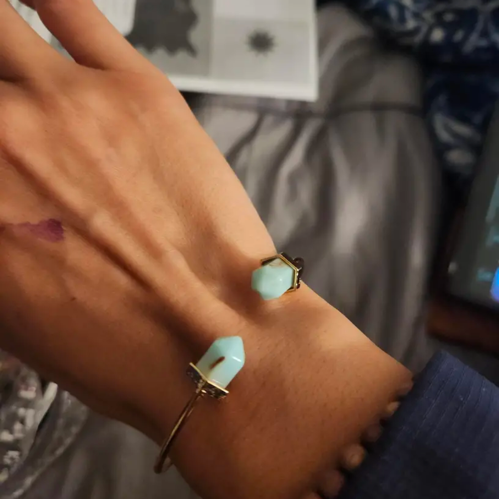 HEXAGONAL BOHO BRACELET (ADJUSTABLE)