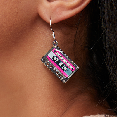 CASSETTE TAPE EARRINGS (PAIR)