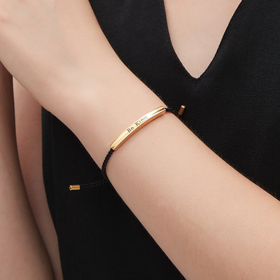 PERSONALITY STATEMENT BRACELET (ADJUSTABLE)