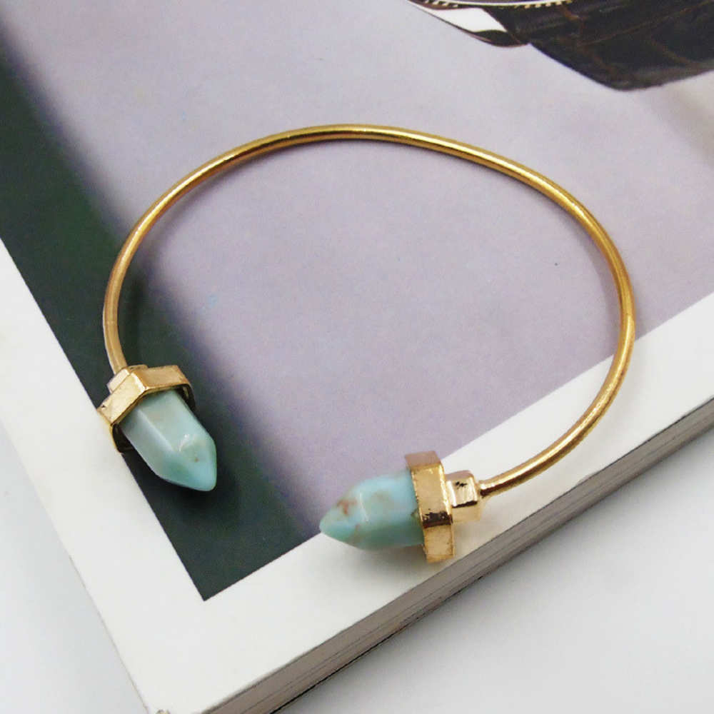 HEXAGONAL BOHO BRACELET (ADJUSTABLE)