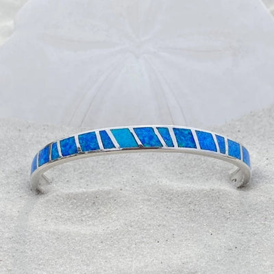Blue and Silver Bracelet