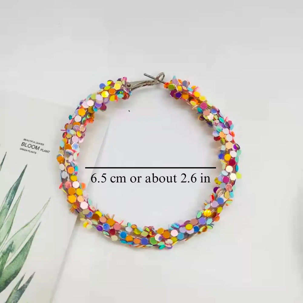 PLAYFUL SPLASH EARRINGS (PAIR)