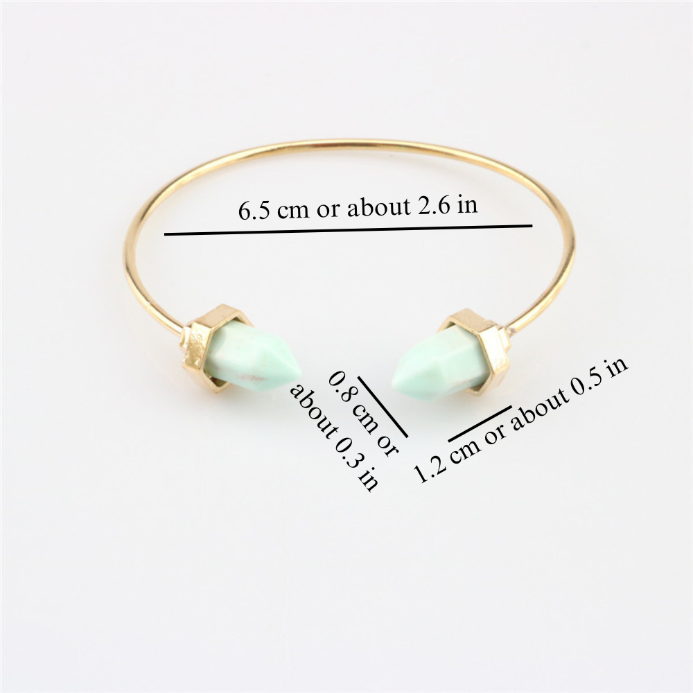 HEXAGONAL BOHO BRACELET (ADJUSTABLE)