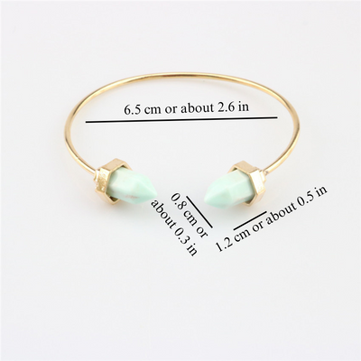 HEXAGONAL BOHO BRACELET (ADJUSTABLE)