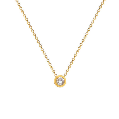 Beaumont Gold Crystal Pendant