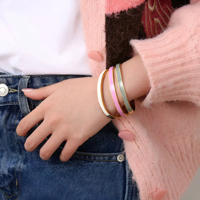 Simply colorfull Gold Bracelet