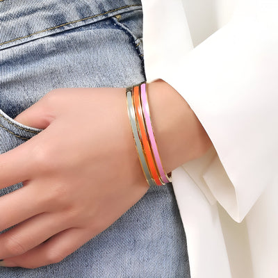 Simply colorfull Gold Bracelet