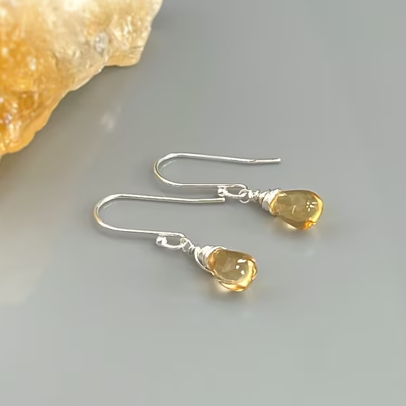 Vintage Yellow Crystal