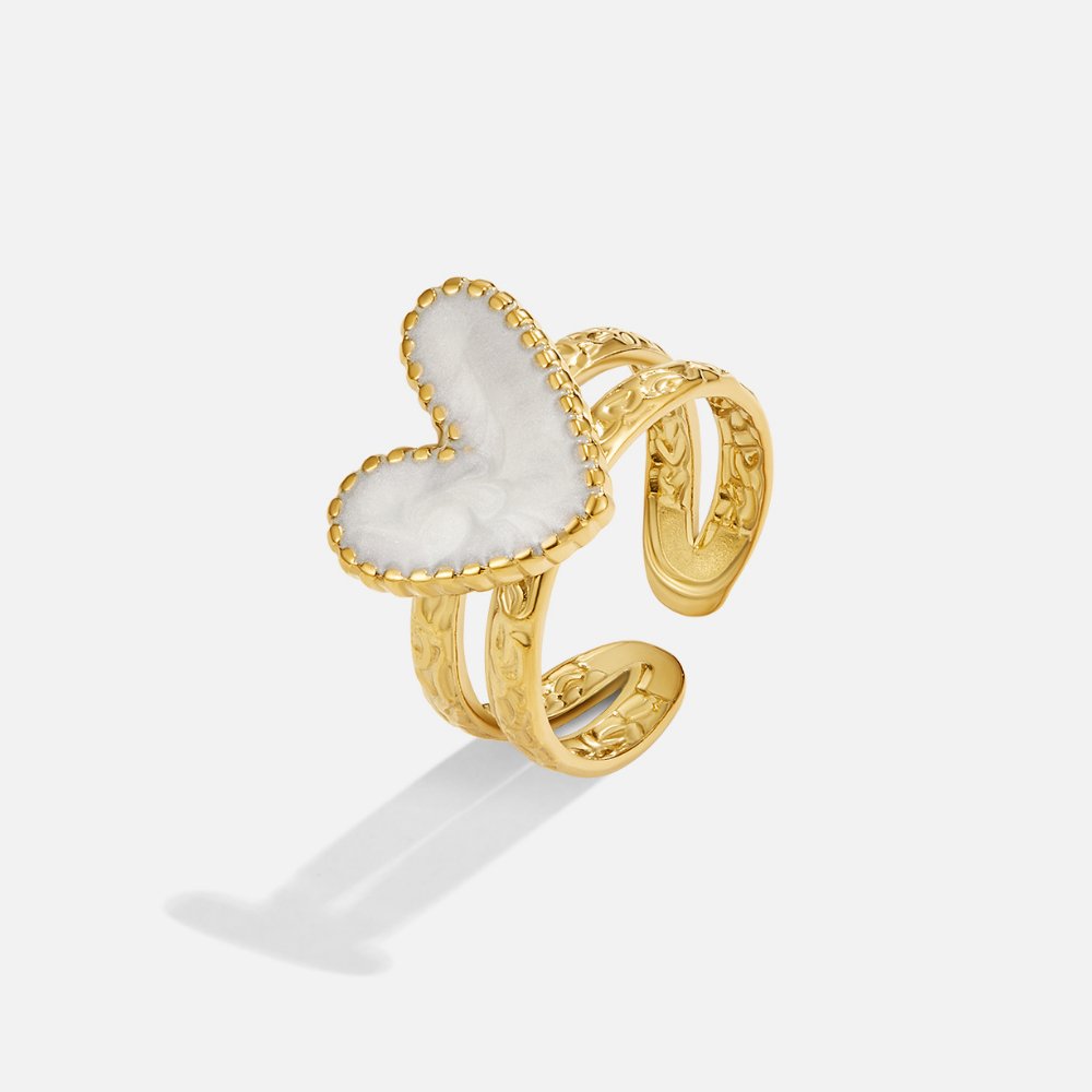 Pure Heart' Gold Ring