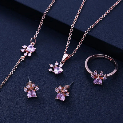 Arbour -4-piece jewelry set | Silver and Gold