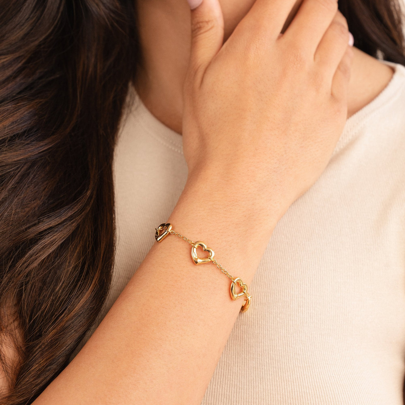 String of Hearts' Bracelet